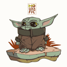 Mografic Yoda GIF - Mografic Yoda Baby Yoda GIFs