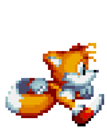 Tails The Fox Sonic Mania Sticker - Tails The Fox Sonic Mania Tails Stickers