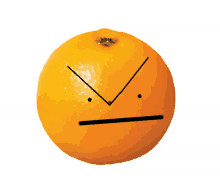 Orange Angry GIF