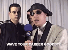 Wave Your Career Goodbye Quit Your Job GIF - Wave Your Career Goodbye Quit Your Job Quit Job GIFs
