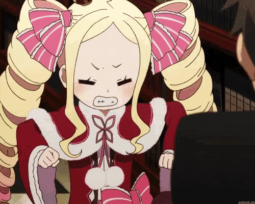 Beatrice Re Zero Kara Hajimeru Isekai Seikatsu Mad GIF Beatrice Re Zero Kara Hajimeru Isekai Seikatsu Mad Cute Discover Share GIFs