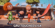 Ewww Gru Touched Lisa Steve Carell GIF - Ewww Gru Touched Lisa Lisa Gru GIFs