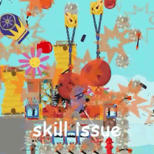Ultimate Chicken Horse Skill Issue GIF