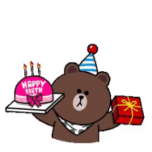 Happy Birthday GIF - Happy Birthday Bear GIFs