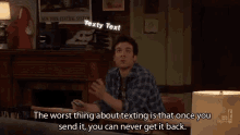 Come Back To Me GIF - Himym How I Met Your Mother Text GIFs