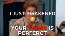 You Timing Is Perfect Right Time GIF - You Timing Is Perfect Right Time Nice Timing GIFs
