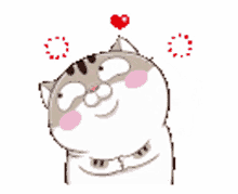 meow blushing smiling cute