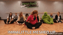 Im A Little Messed Up Yoga GIF - Im A Little Messed Up Yoga GIFs
