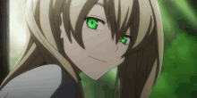 Green Eyes Anime GIF - Green Eyes Anime Smirk GIFs
