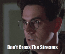 Ghostbusters Egon GIF - Ghostbusters Egon Don'T Cross The Streams GIFs