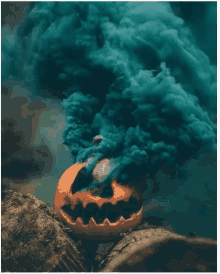 halloween smoke