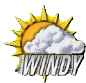 Parcial Nublado Ventoso Windy Sticker - Parcial Nublado Ventoso Windy Wind Stickers