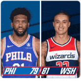 Philadelphia 76ers (79) Vs. Washington Wizards (81) Third-fourth Period Break GIF - Nba Basketball Nba 2021 GIFs