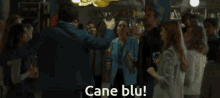 Doc Nelle Tue Mani Cane Blu GIF