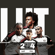 Luton Town F.C. (2) Vs. Fulham F.C. (4) Post Game GIF - Soccer Epl English Premier League GIFs