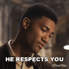 He Respects You Andre Raines GIF - He Respects You Andre Raines Fbi International GIFs