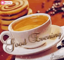 Good Evening Wishes GIF