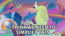 I Think We Need To Simplify This The Midnight Gospel GIF