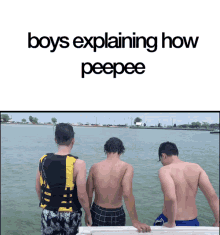 Boys Explaining How Peepee GIF