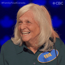 Laughing Edie GIF - Laughing Edie Family Feud Canada GIFs