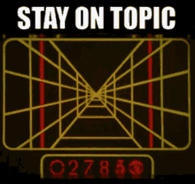 stay on topic star wars