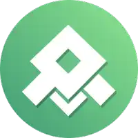 a green circle with a white icon in it