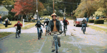 Adam Sandler Hubie Halloween GIF - Adam Sandler Hubie Halloween Bike Riding GIFs