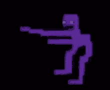 Purple Guy Dancing GIF - Purple Guy Dancing Squats GIFs