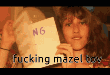 Fucking Mazel Tov Caroline Konstar GIF - Fucking Mazel Tov Caroline Konstar GIFs