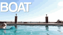 Markiplier Boatdog GIF - Markiplier Boatdog Pool GIFs
