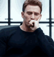Thinking Chris Evans GIF - Thinking Chris Evans Captain America GIFs