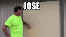 Jose Rodriguez Punching A Hole In A Wall GIF - Jose Rodriguez Punching A Hole In A Wall Punch Hole GIFs