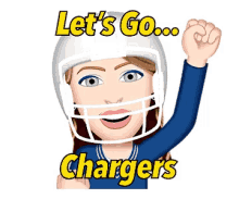 los angeles chargers go chargers lets go chargers cheer football team