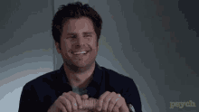 Shawn Spencer Smile GIF
