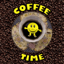 Coffee Time Time For Coffee GIF - Coffee Time Time For Coffee Cup Of Coffee GIFs