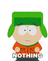 Nothing Kyle Sticker - Nothing Kyle South Park Stickers