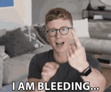 I Am Bleeding Bleeding GIF - I Am Bleeding Bleeding Look At This GIFs