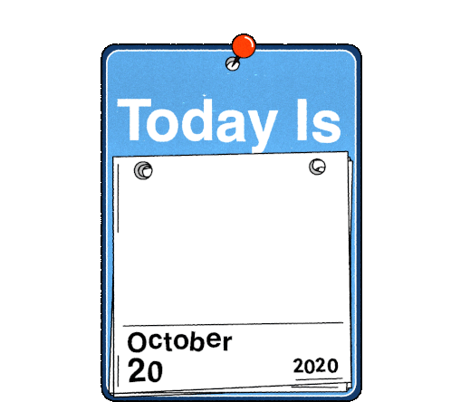 Calendar National Early Voting Day Sticker - Calendar National Early Voting Day October24 Stickers