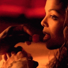 Eating Your Cherry Janet Jackson GIF - Eating Your Cherry Janet Jackson Any Time Any Place Song GIFs