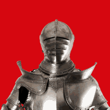 knight turn armor drink milkshake