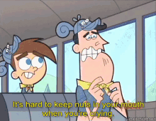It'S Hard To Keep Nuts In Your Mouth When You'Re Crying GIF - The Fairly Odd Parents Nuts In Your Mouth Crying GIFs