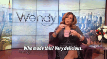 Wendy Williams Tea GIF - Wendy Williams Tea Who Made This GIFs
