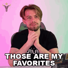Those Are My Favorites Danteh GIF - Those Are My Favorites Danteh Houston Outlaws GIFs