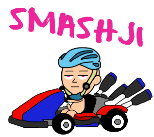 Smash Karts Whosji Sticker - Smash Karts Whosji Karts Stickers