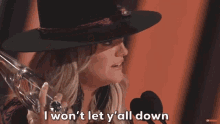 Lainey Wilson I Wont Let Yall Down GIF - Lainey Wilson I Wont Let Yall Down I Wont Let You All Down GIFs