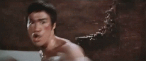 Bruce Lee Punch GIF - Bruce Lee Punch Training - Discover & Share GIFs