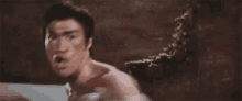 Bruce Lee Punch GIF