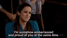 A Bit Of Both GIF - Im Somehow Embarrassed And Proud Embarrased Proud GIFs