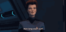 How Long Was I Out Captain Kathryn Janeway GIF - How Long Was I Out Captain Kathryn Janeway Star Trek Prodigy GIFs