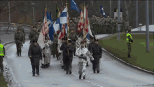 Finland Finnish Army GIF - Finland Finnish Army Parade GIFs